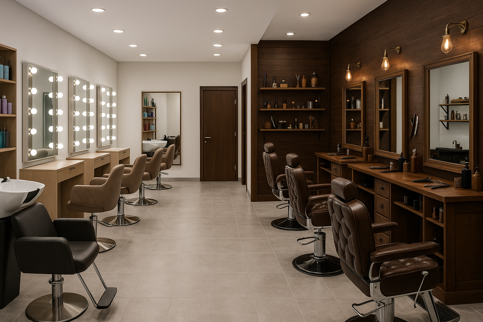 Cabeleireiro, Estética & Barbearia