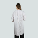 Bata Unissexo Basic - Abotoamento nas Costas
