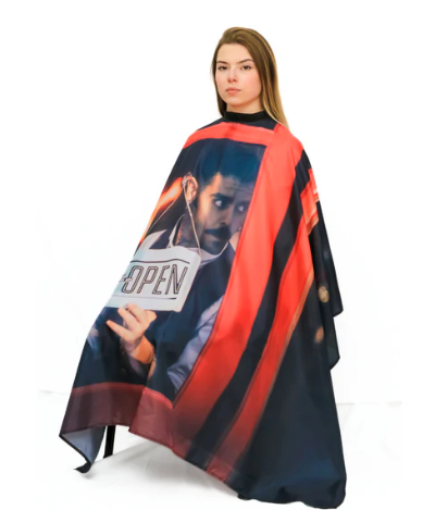 Penteador Barbearia Razor Open