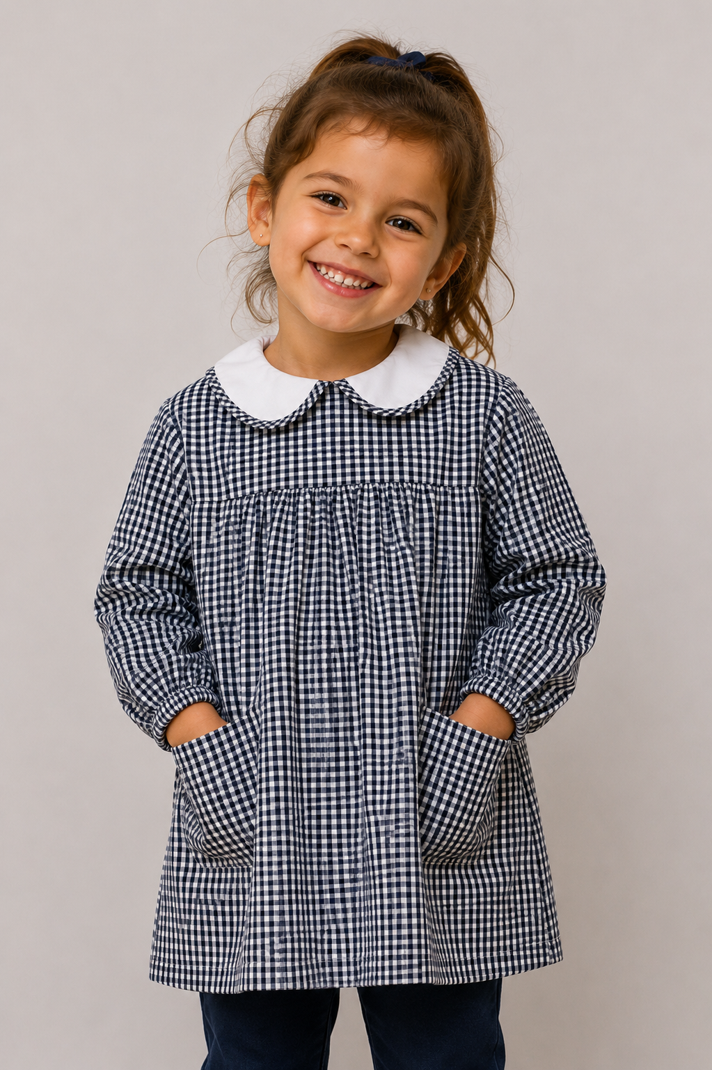 Bata de educadora - manga larga
