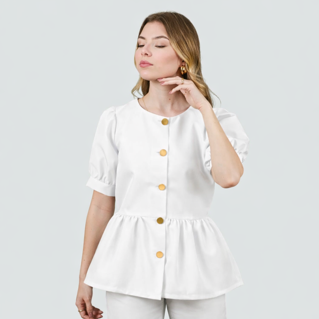 Blusa Casaco Maria - Tecido Antibacteriano