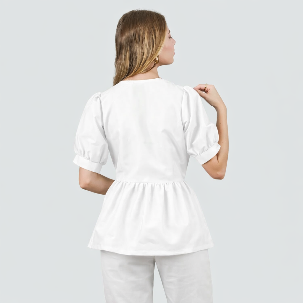 Blusa Casaco Maria - Tecido Antibacteriano