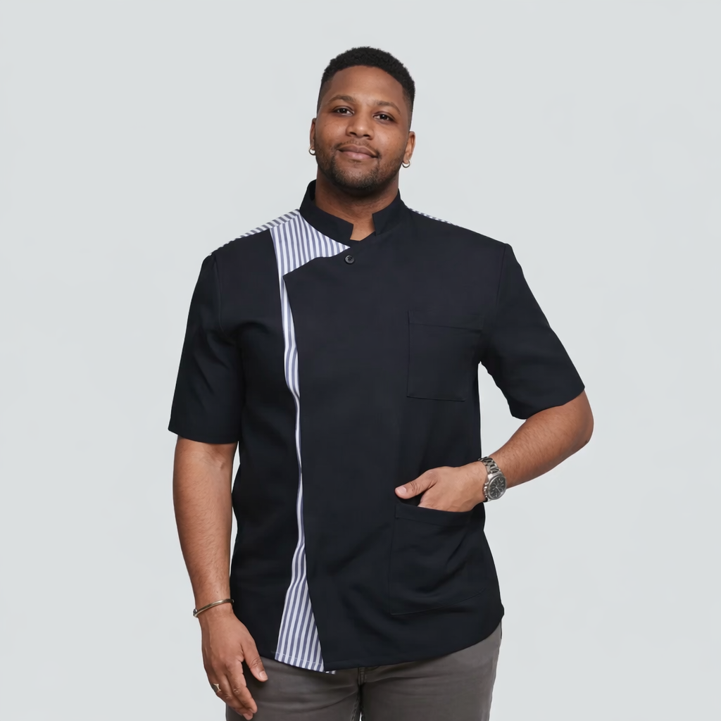 Túnica entallada para caballero