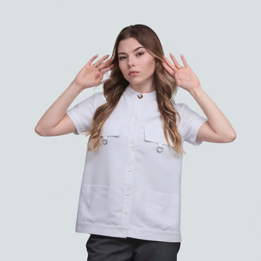 Blusa Paz Manga Curta