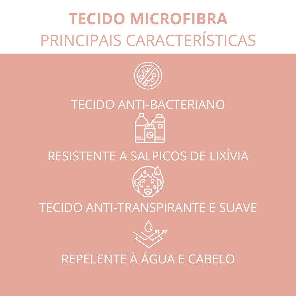 Blusa Casaco Maria - Tecido Antibacteriano